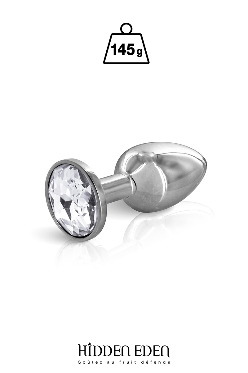 Plug bijou acier S 145gr - Hidden Eden