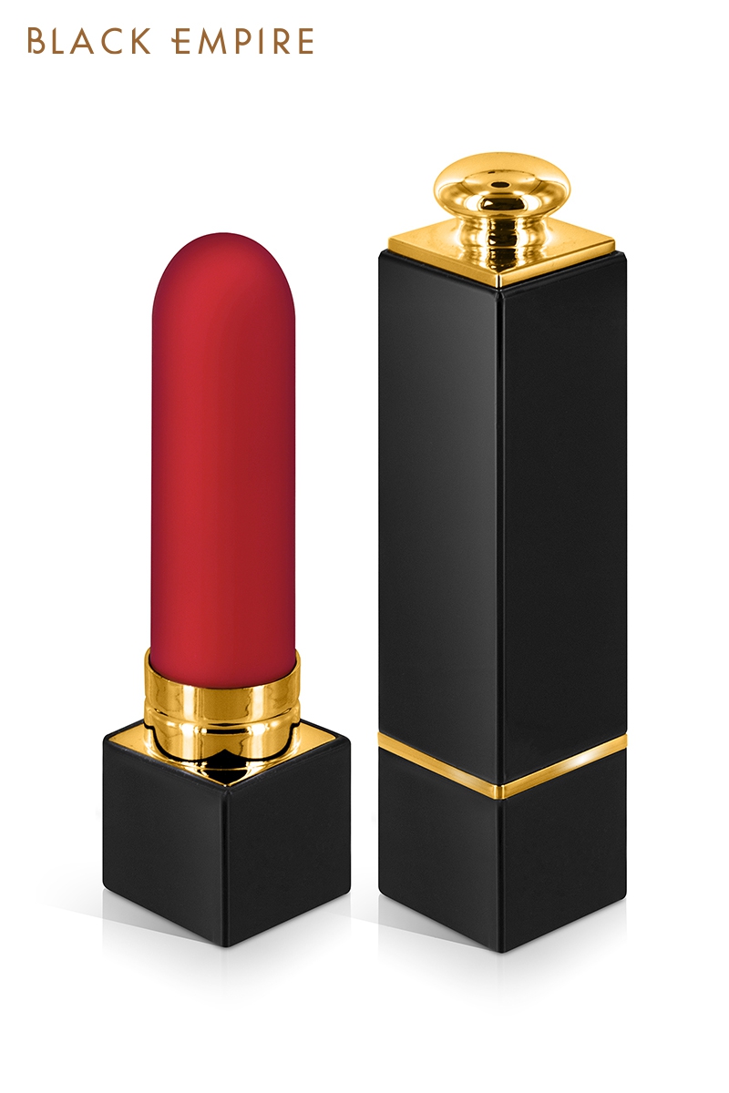 Mini vibromasseur rouge à lèvres My Lady - Black Empire