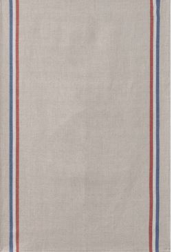 Torchon tricolore naturel