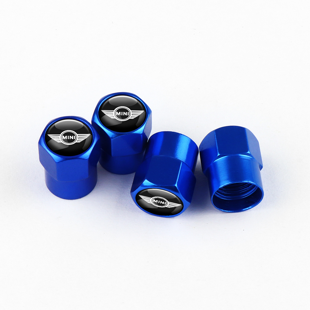 BOUCHON DE VALVE BLEU POUR AUSTIN MINI