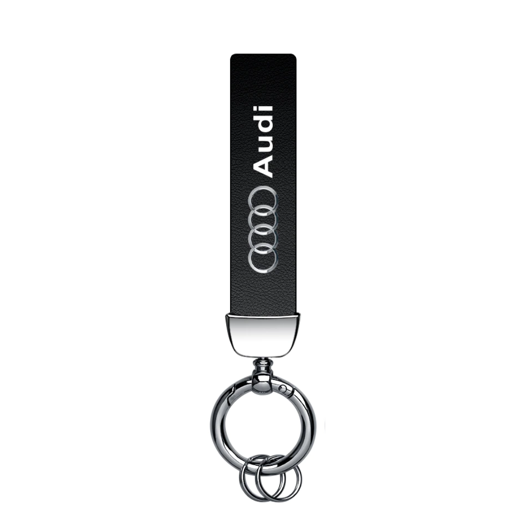 PORTE CLES EN CUIR POUR AUDI