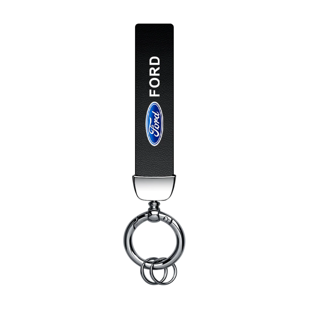 PORTE CLES EN CUIR POUR FORD