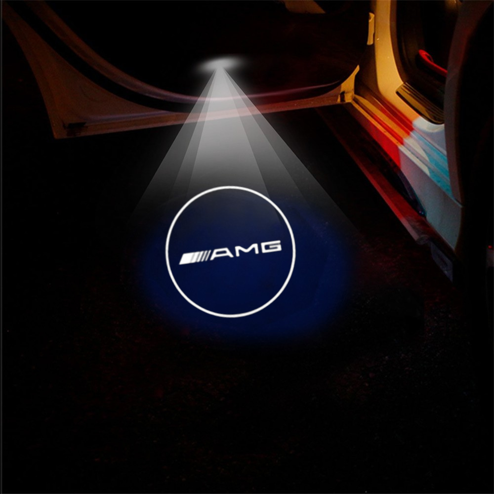 Projecteur LED logo AMG : Personnalisez votre voiture avec style