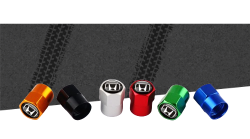 Bouchons De Valve Alu Pour Honda CB650R / CBR650R - Décoration Moto, Couleur Rouge, Pack De 2, Facile à Installer