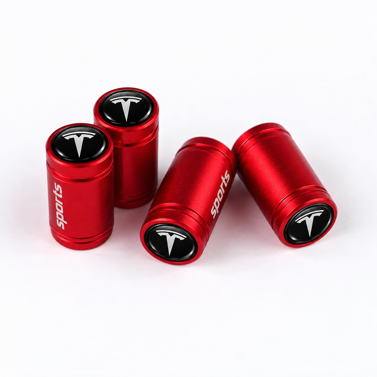 bouchons-valve-sport-tesla-rouges-aluminium