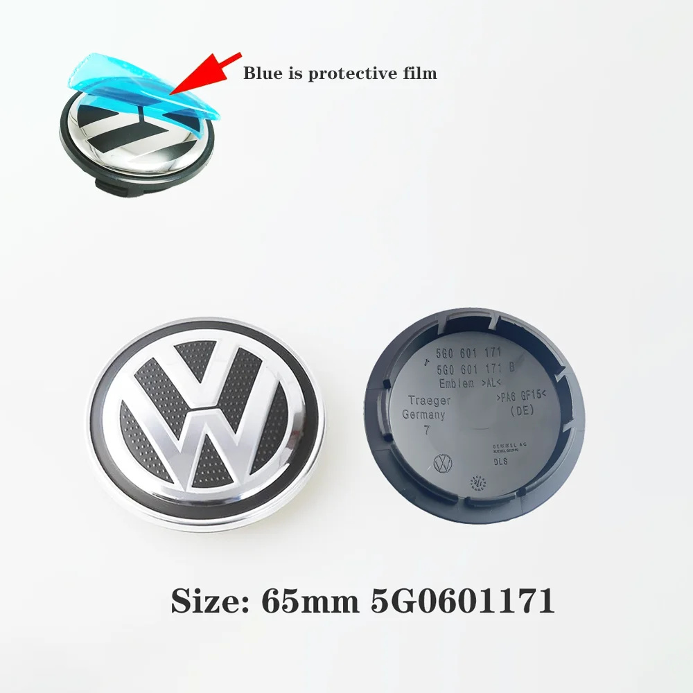 Cache-moyeu Volkswagen 65 mm référence 5G0601171