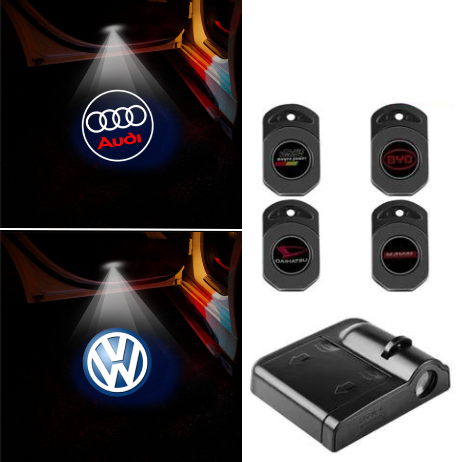 Projecteur led logo voiture