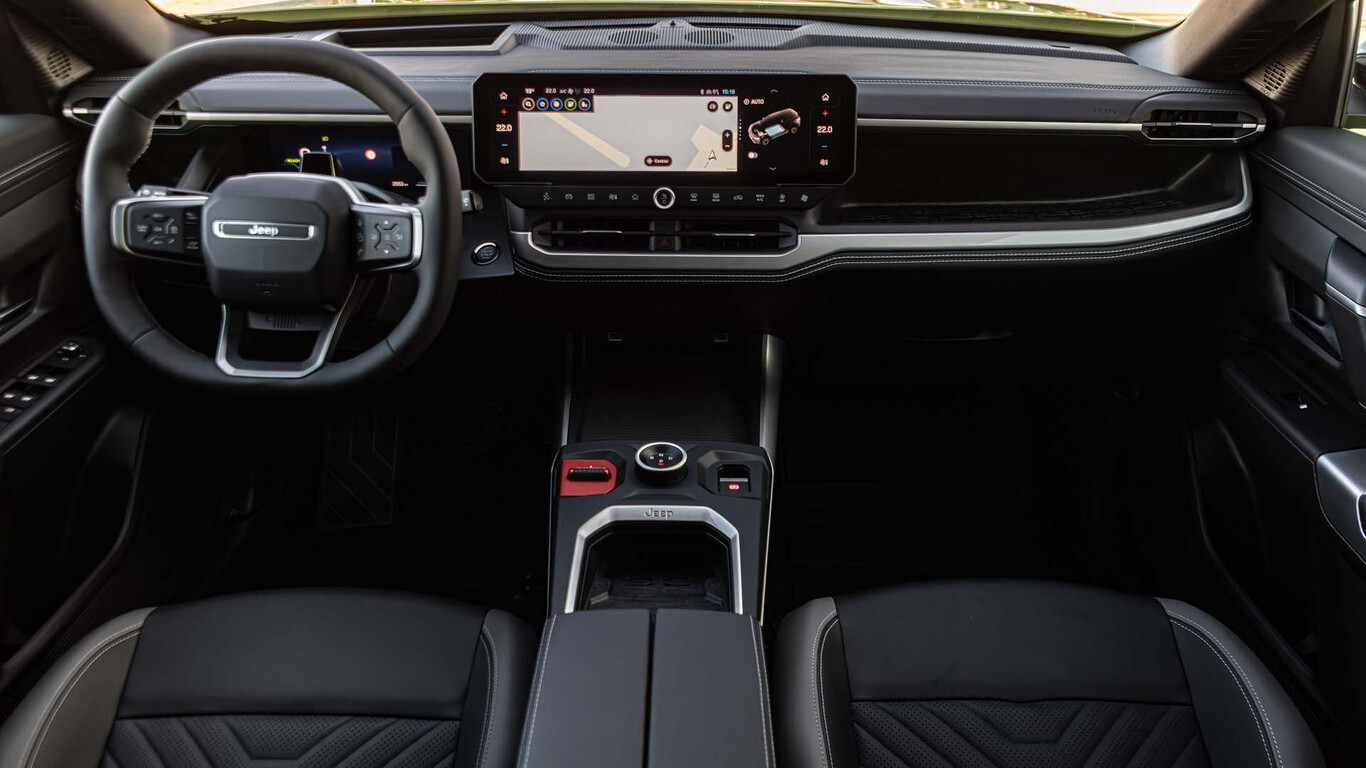 Habitacle numérique du Jeep Compass 2026