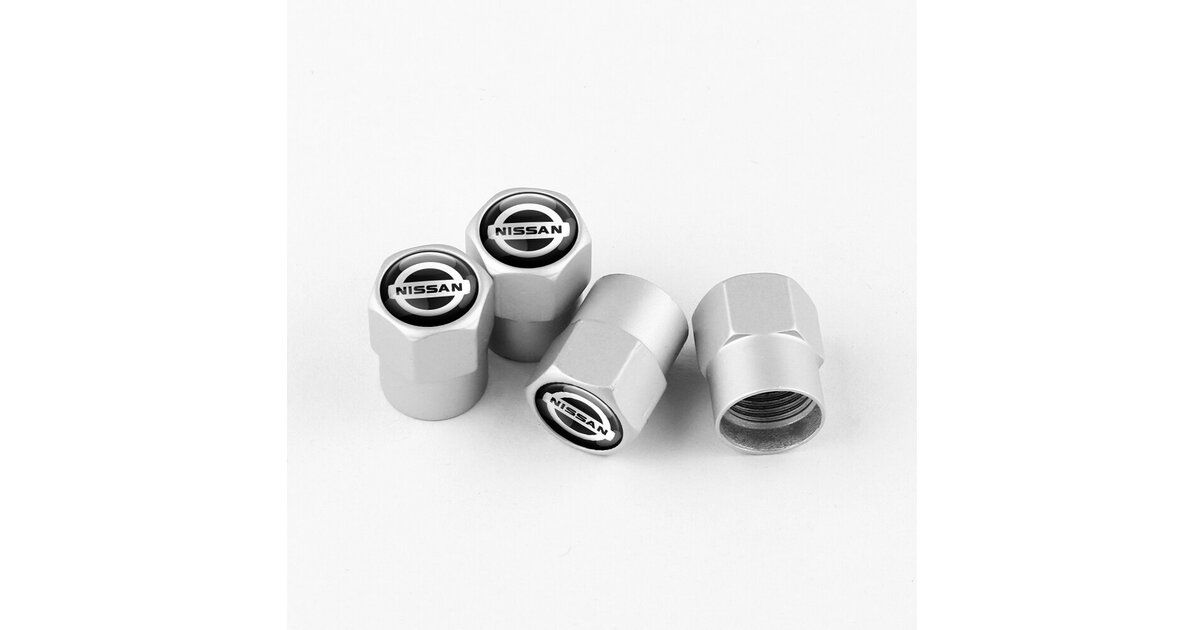 Bouchons De Valve En Alliage D'Aluminium Pour Pneus - 4 Pièces, Rouge, Compatibles Abarth Et La Plupart Des Véhicules