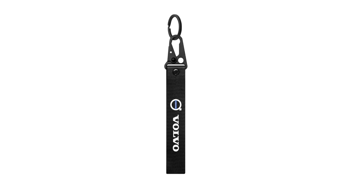 Porte-clés Voiture Personnalisé Pour Volvo C30 - En Cuir Et Acier Inoxydable, Avec Logo Volvo - Cadeau Idéal - 4