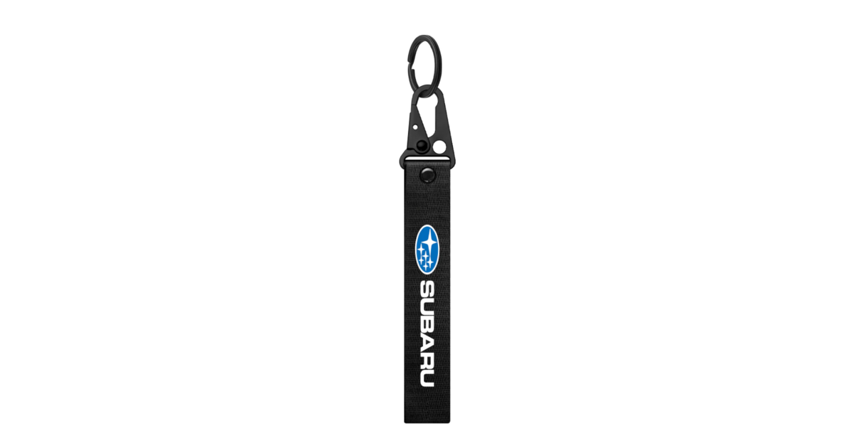 Porte-clés Personnalisé Subaru STI – En Cuir Et Alliage De Zinc – Coloré, Anti-perte – Cadeau Pour Propriétaire Subaru Ou Amateur De Voitures