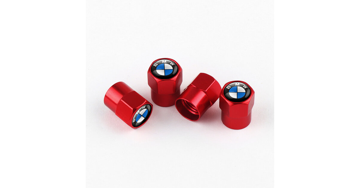 Bouchons de Valve Sport Rouge pour BMW: Style et Protection