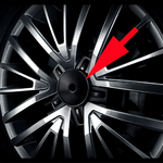 Cache-moyeux universel noir lisse 60 mm compatible avec de nombreuses jantes de voiture
