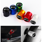 Lot de 4 bouchons de valve BYD en aluminium en plusieurs coloris