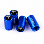 bouchons-valve-sport-tesla-bleus-aluminium