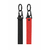porte-clés nylon rouge et noir compatible Fiat, Alfa Romeo, Abarth