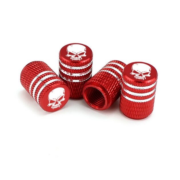 Kit Bouchons De Valve En Alliage Rouge Pour Moteur Chinois YX 160cc/150cc - Modèles 1P60FMK/FMJ
