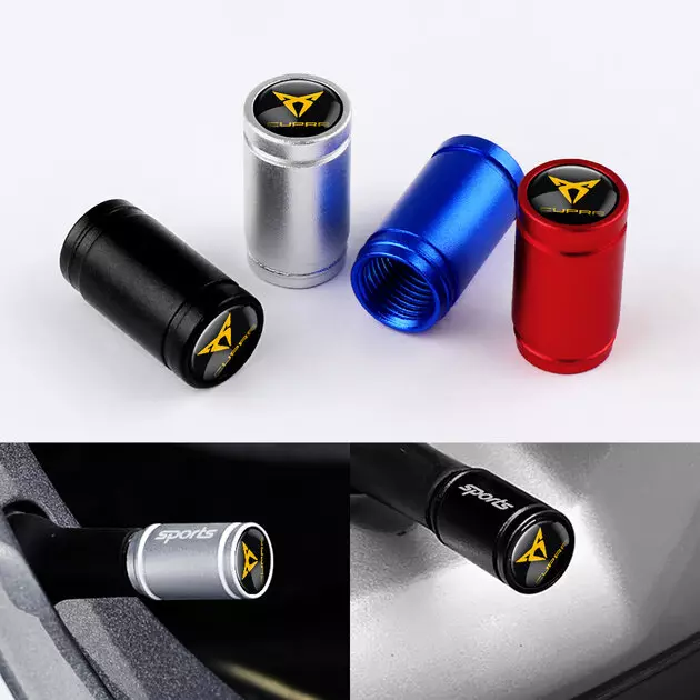 Bouchons de valve Sport CUPRA premium pour jantes de voiture