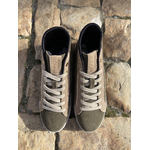 Basket taupe et kaki