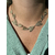 Collier à coeurs dorés