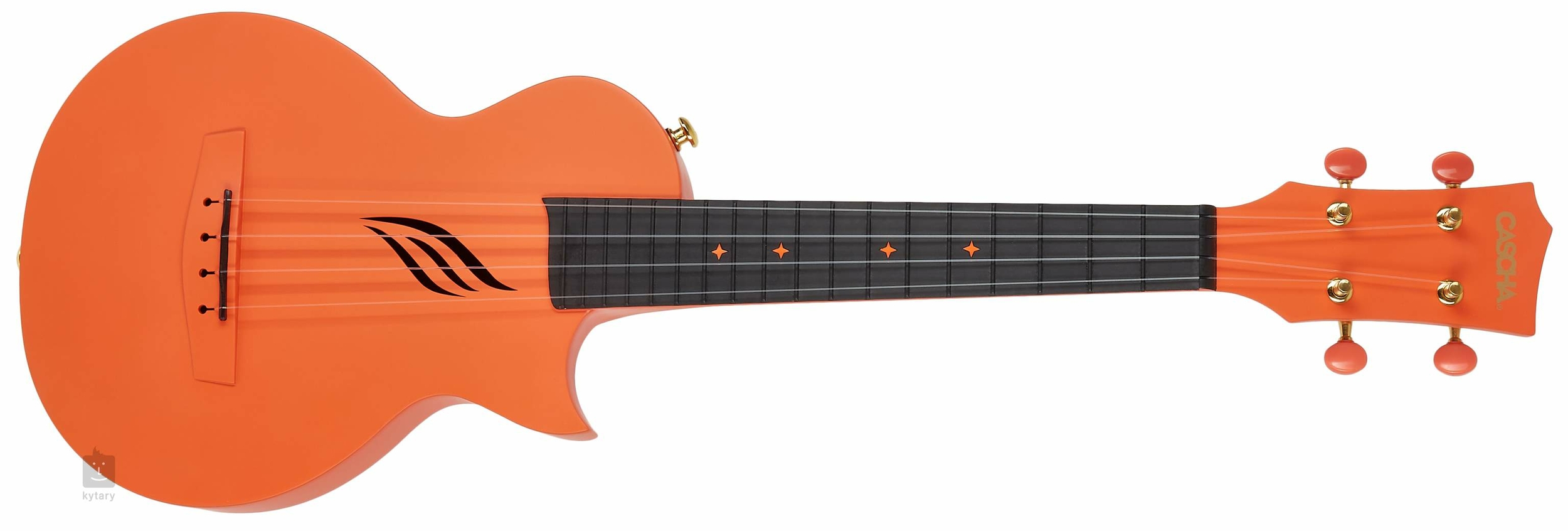 cascha-hh-2289-carbon-fibre-ukulele-set-orange