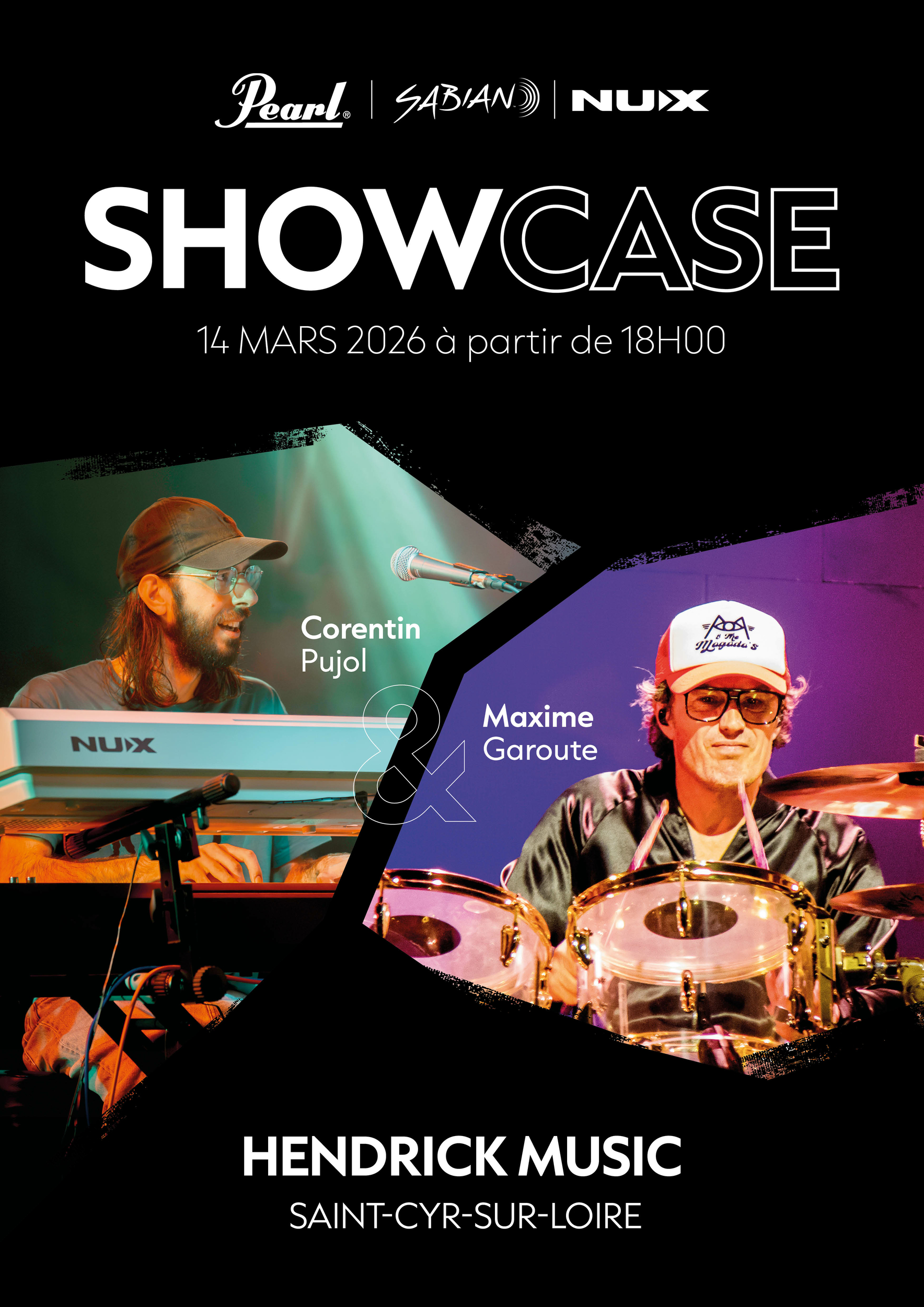cam26025335 camac affiche pearl sabian nux magasin hendrick music