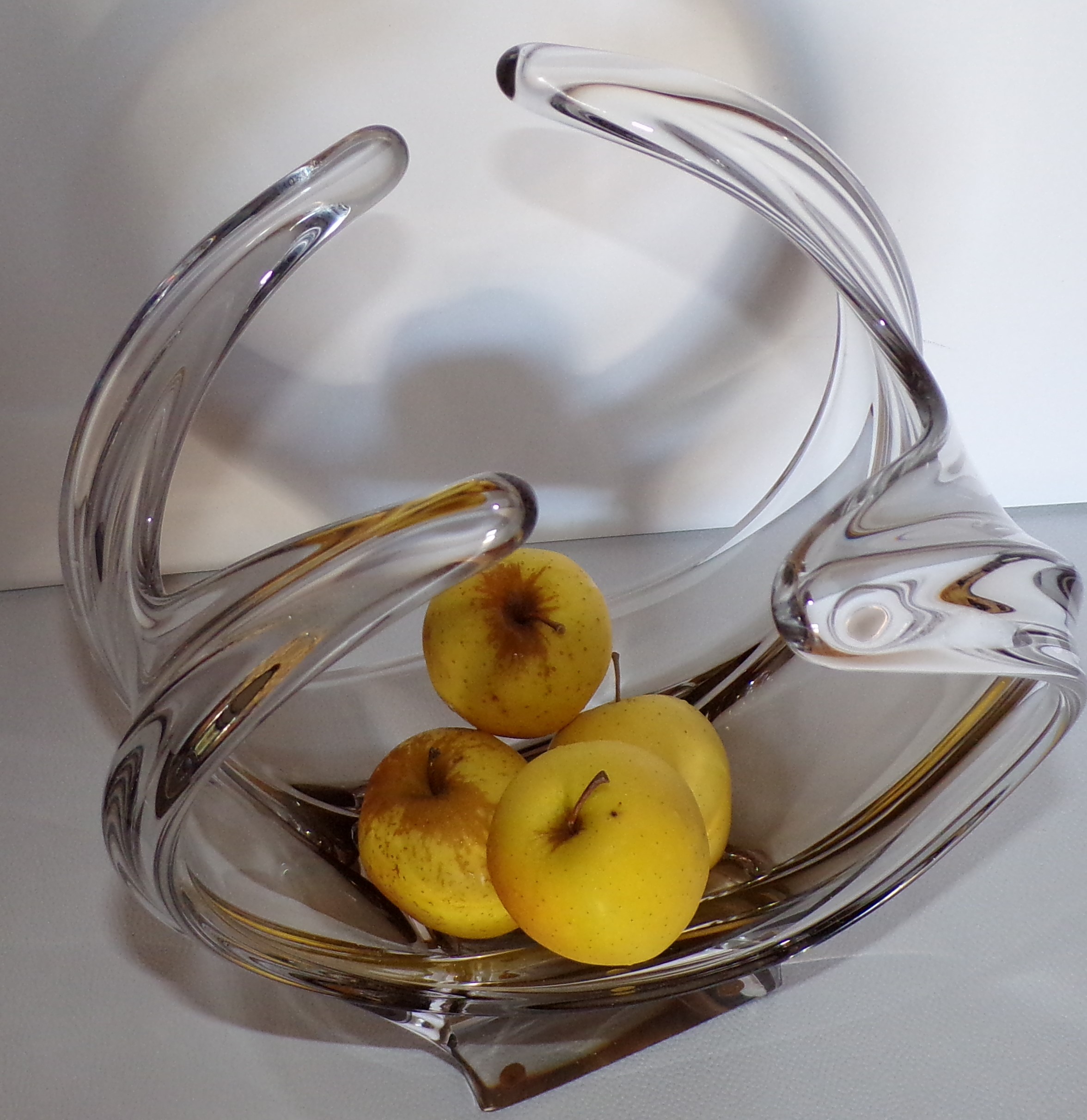 Magnifique coupe à fruit des années 50 - Art de la table/Verreries/cristal  - Chin'âge Brocante