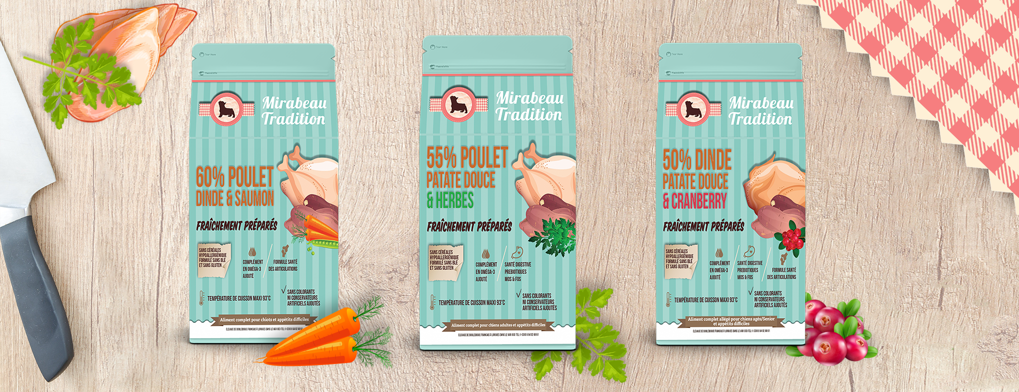 croquettes mijotées pour chiens