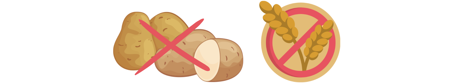 sans pommes de terre sans cereales