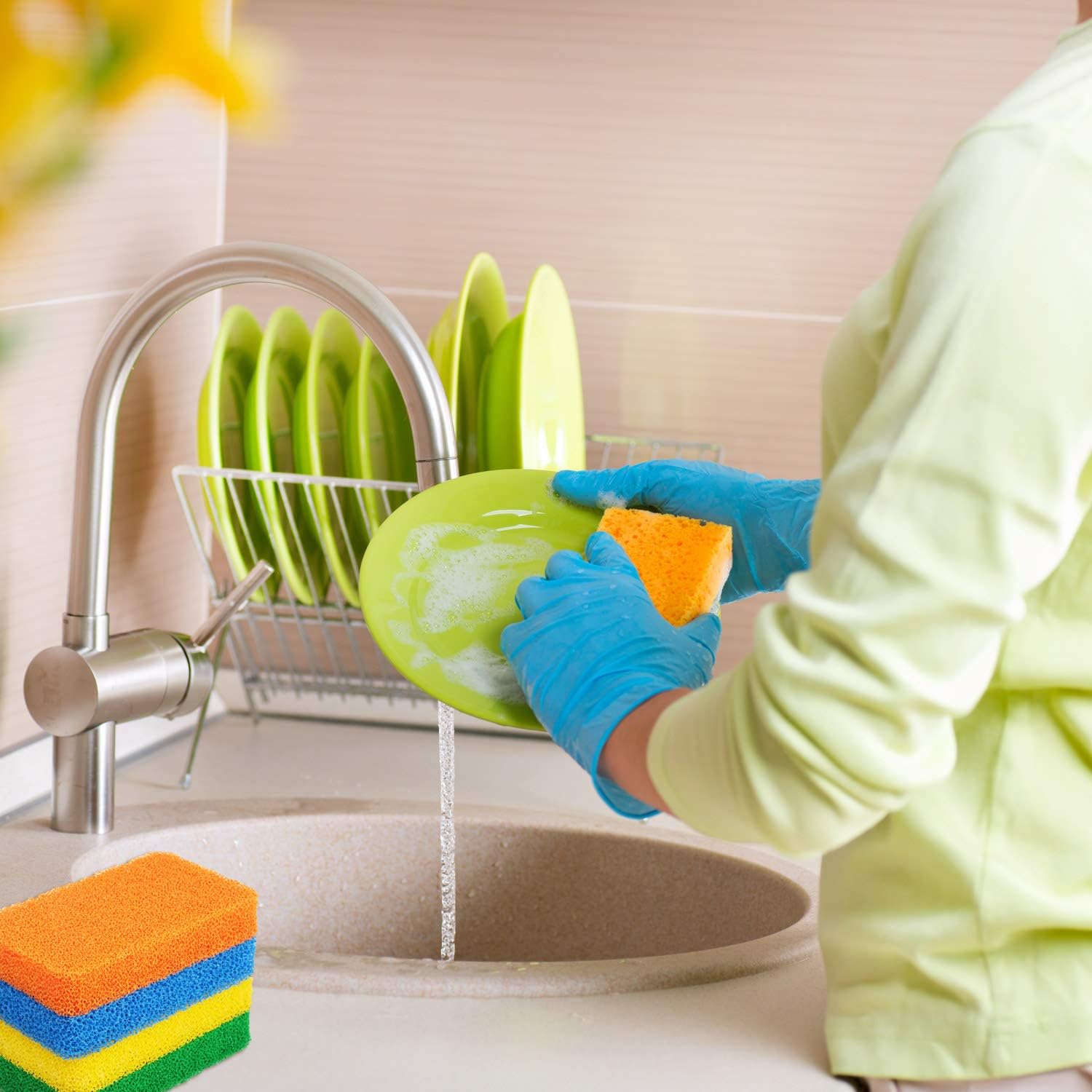 eponge-silicone-lavage