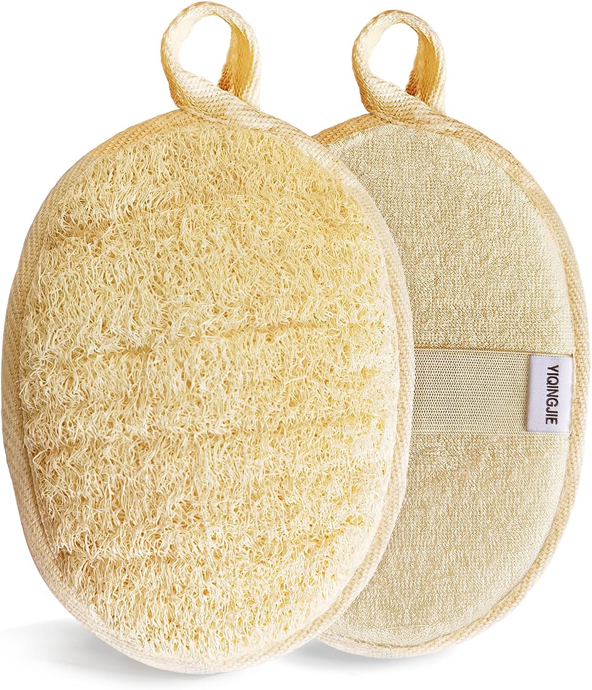 Éponges Luffa : Éponge de courge naturelle, végétale, biodégradable