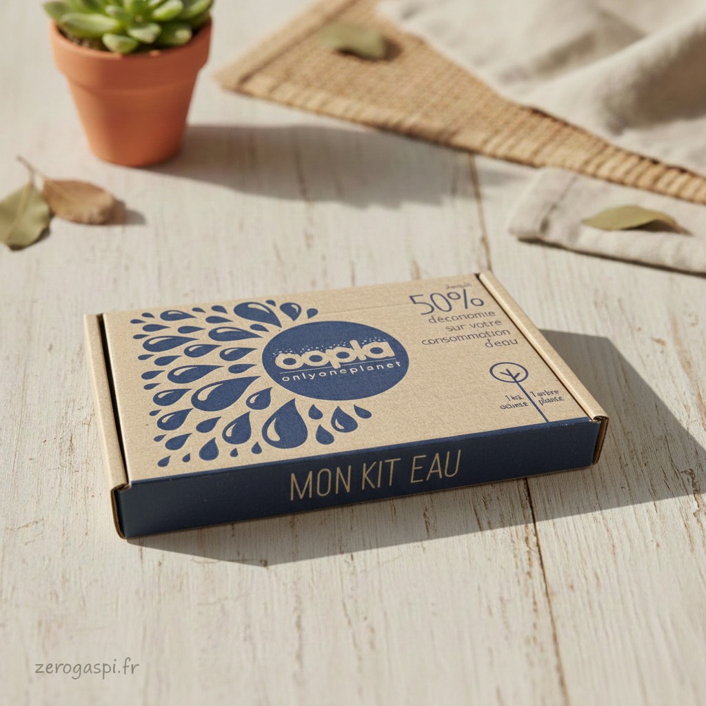 Kit économies D'eau - Avec Pommeau De Douche Ecoxygen - Robinet Et Toilette