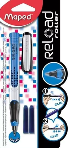 stylo bleu cartouche