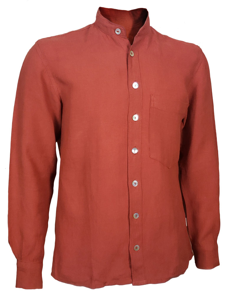 chemise-lin-bouton-rouge-1