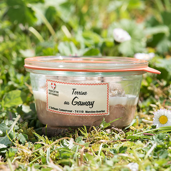 Terrine artisanale au Gamay -Délices d\'Alpage
