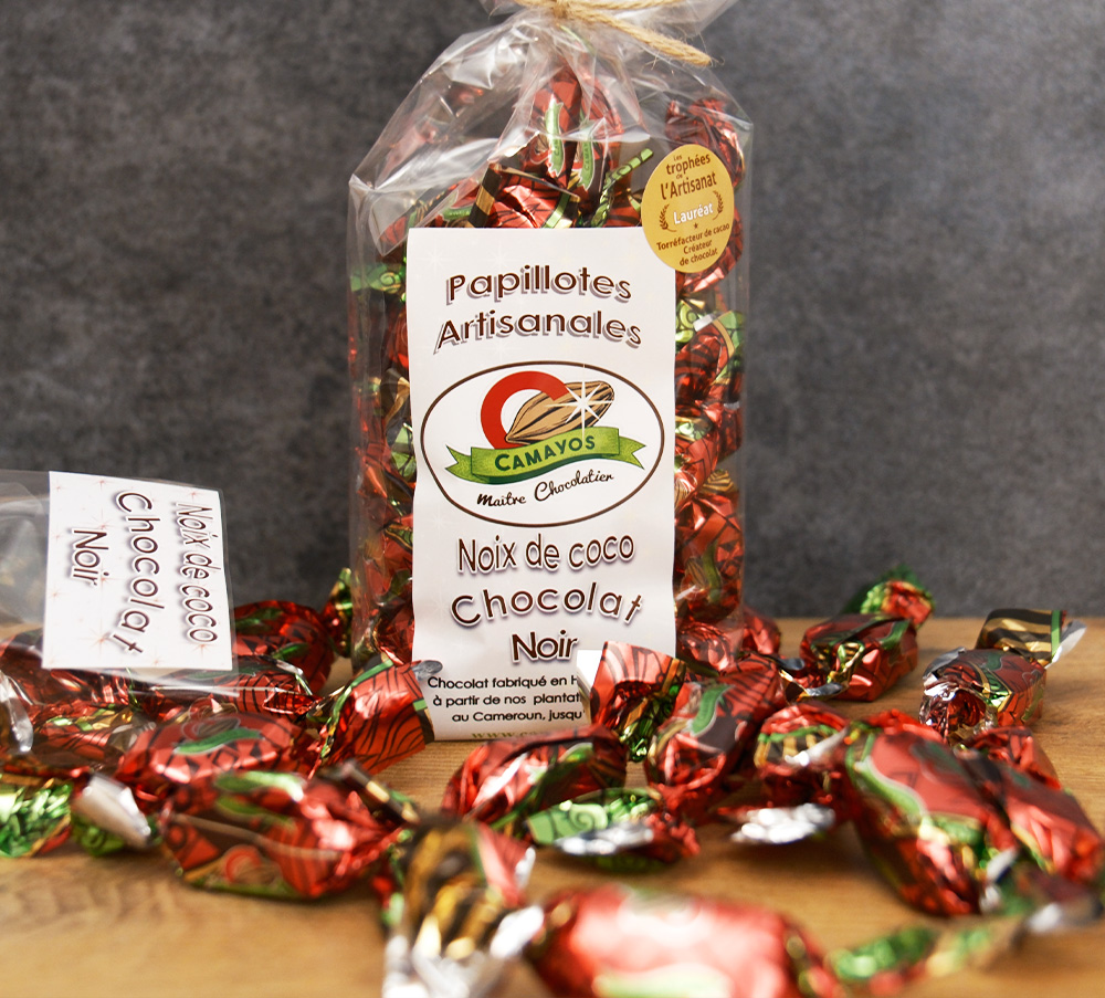 La Papillote Coco-Chocolat noir de Camayos