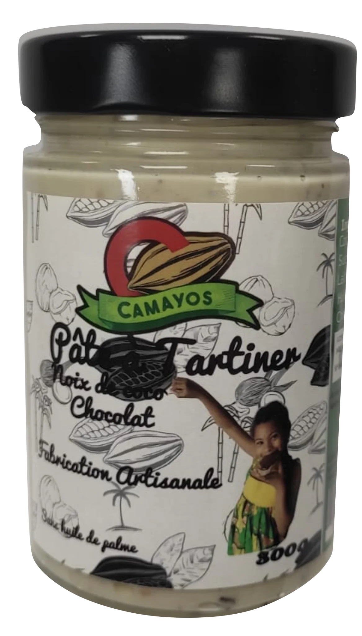 La Pâte à tartiner Coco et pépites de chocolat - Camayos
