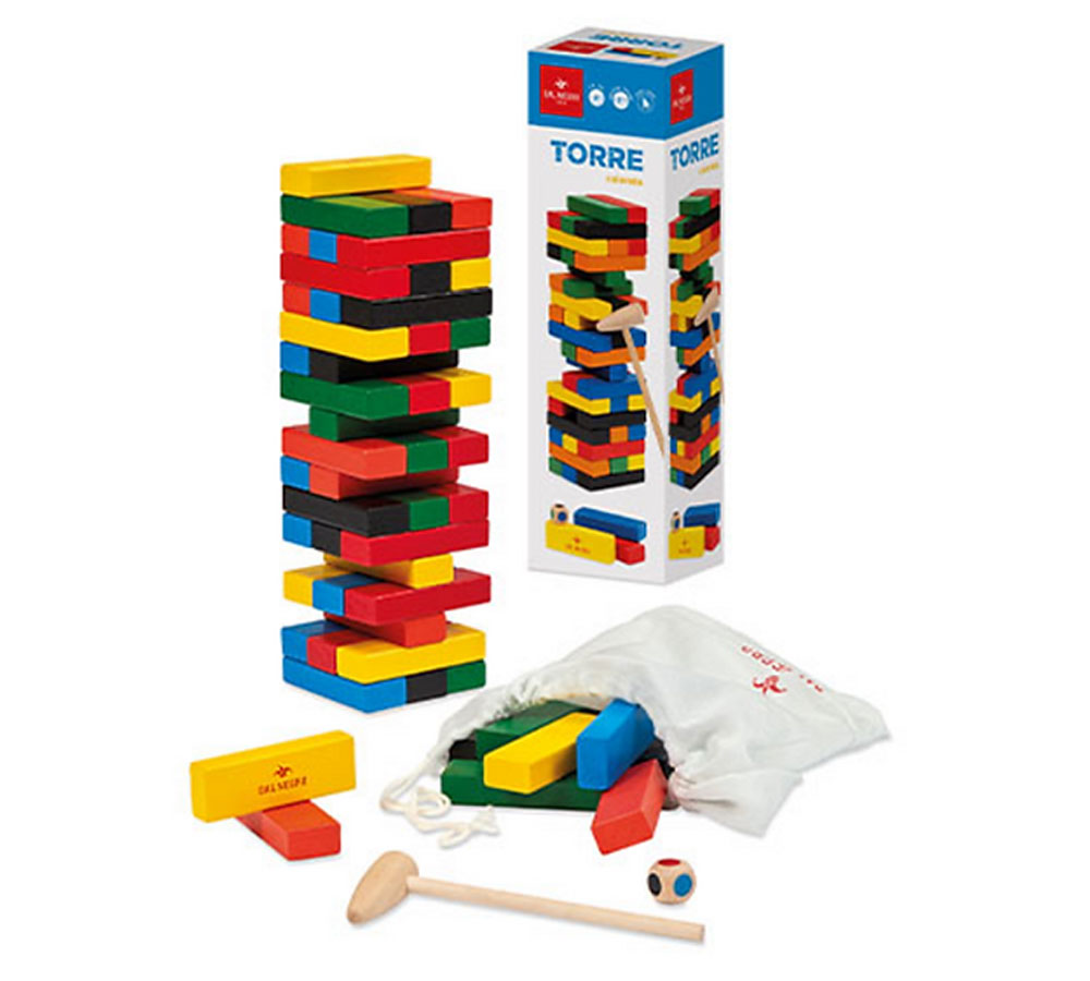 jeux-bois-Tour-Equilibre-colore-bois-Dal-Negro-1