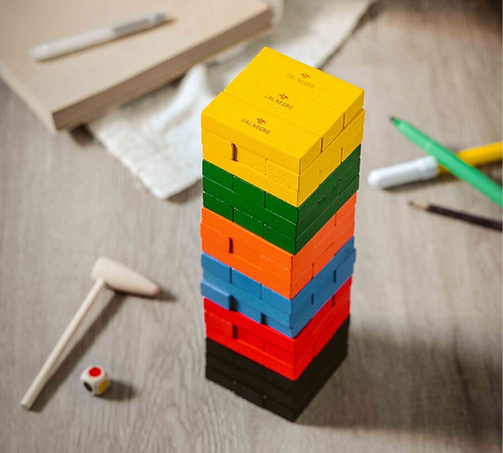 jeux-bois-Tour-Equilibre-colore-bois-Dal-Negro-2