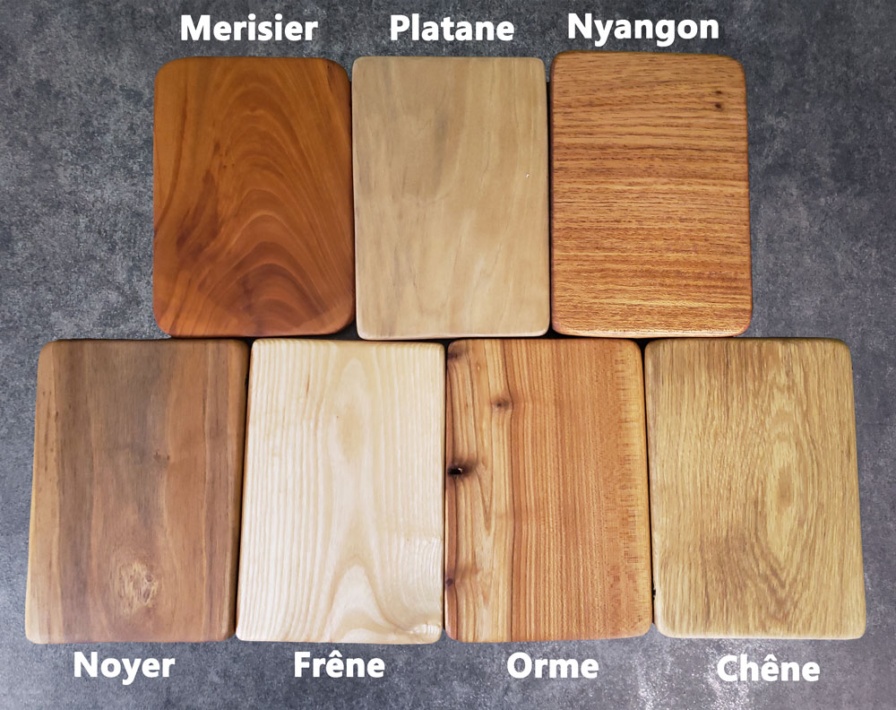 Le choix du bois et des formes...