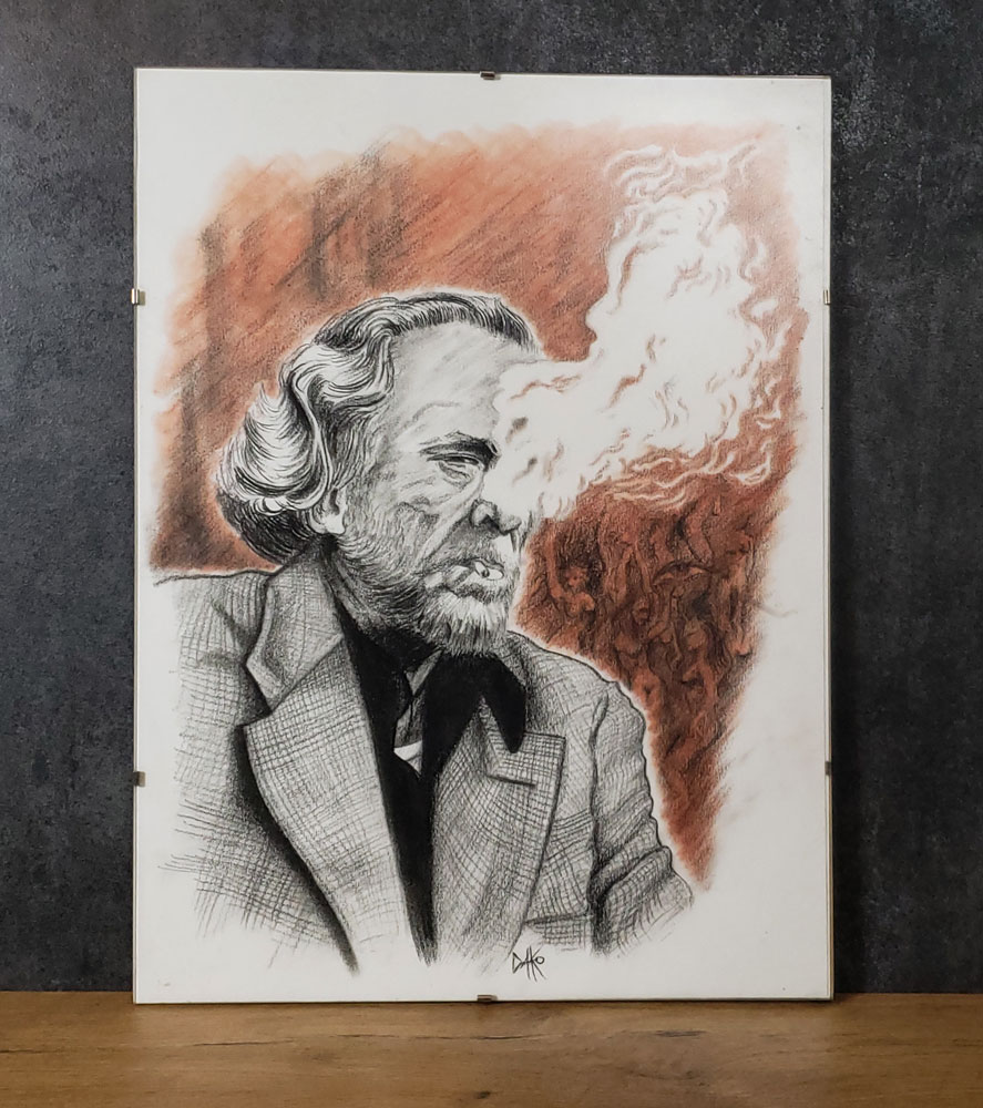 Portrait de Charles Bukowski - Dako