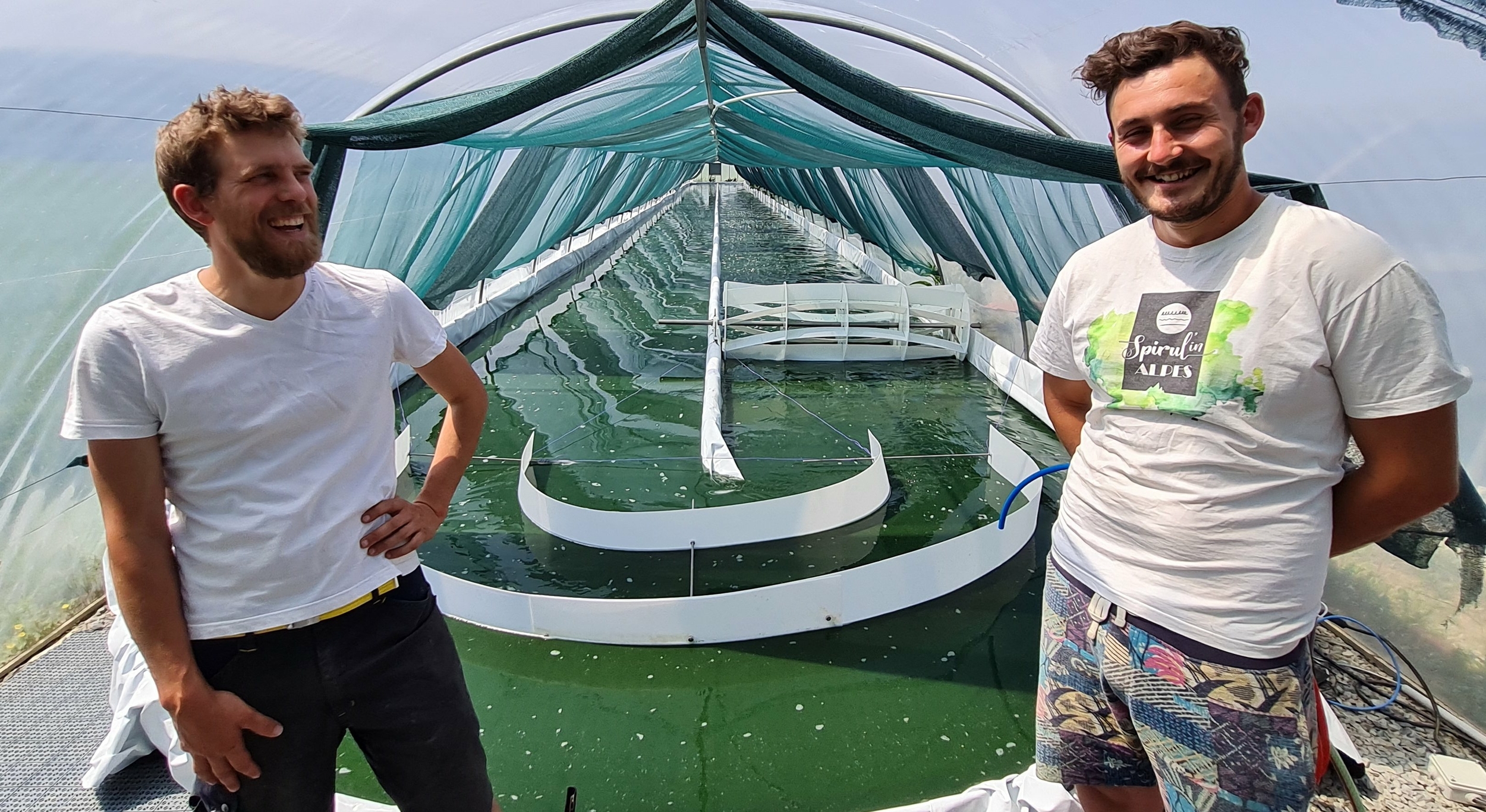 Dorian (à gauche) et Julien (à droite)