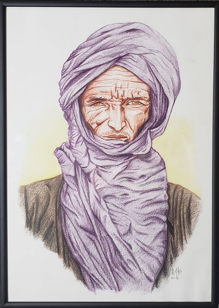 Portrait d'un Touareg