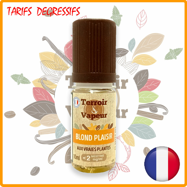 E liquide Classic Blond de Garonne n 1 de Terroir et Vapeur