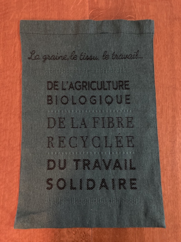 housse textile chanvre bio pour compresse aux graines de chanvre chanchan bio solidaire recyclée phare sante