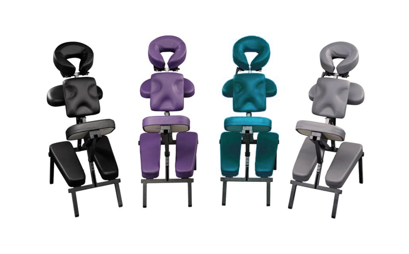 chaise-de-massage-venus-ii-tablelya-noire-bleu-petrole-grise-prune