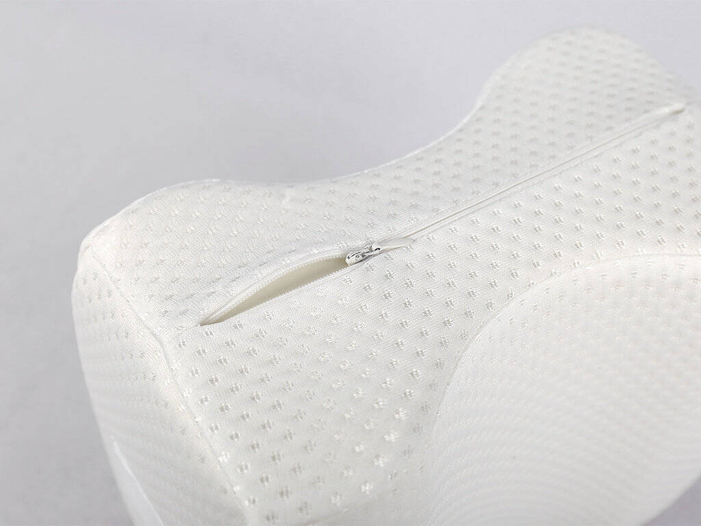 tablelya coussin genoux orthopédique avec sangle de fixation habys damart déhoussable housse amovible lavable