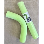 coussin cylindrique flexible en mousse à mémoire de forme vert anis diamètre 9 cm