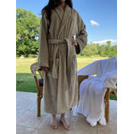peignoir-de-bain-adulte-taupe-greige-col-chale-spa-hotel-noue-devant