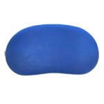 tablelya oreiller orthopédique universel forme haricot housse bleue